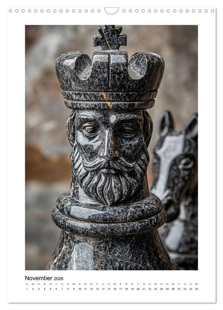 Weitere Ansicht: Schachkunst (Wandkalender 2026 DIN A3 hoch), CALVENDO Monatskalender | Kerstin Waurick, Calvendo