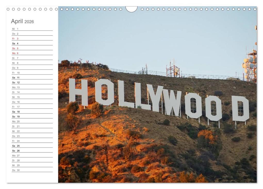 Weitere Ansicht: Kalifornien - wunderschöne Westküste (Wandkalender 2026 DIN A3 quer), CALVENDO Monatskalender | Franziska Hoppe, Calvendo