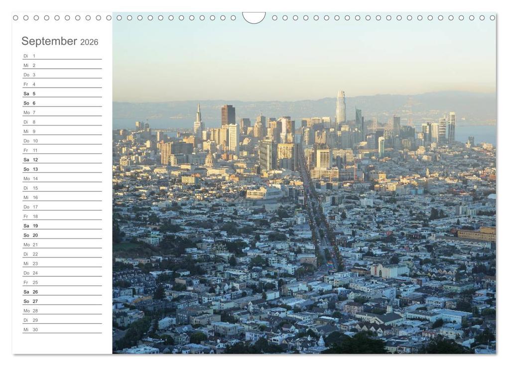 Weitere Ansicht: Kalifornien - wunderschöne Westküste (Wandkalender 2026 DIN A3 quer), CALVENDO Monatskalender | Franziska Hoppe, Calvendo