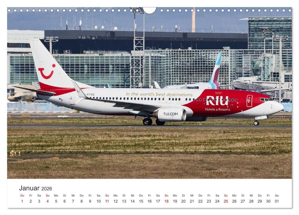 Weitere Ansicht: Frankfurt Airport - EDDF (Wandkalender 2026 DIN A3 quer), CALVENDO Monatskalender | Michael Knebel, Calvendo