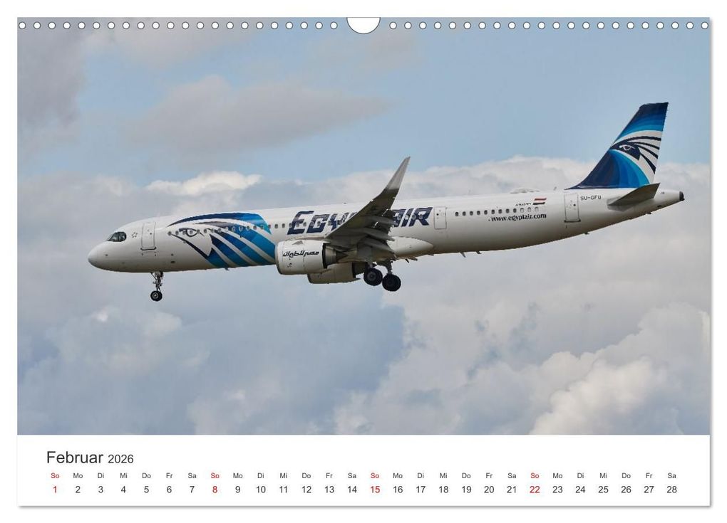 Weitere Ansicht: Frankfurt Airport - EDDF (Wandkalender 2026 DIN A3 quer), CALVENDO Monatskalender | Michael Knebel, Calvendo
