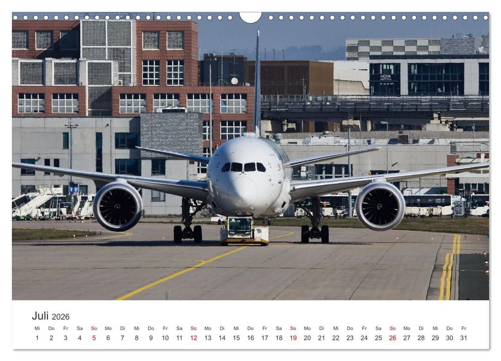 Weitere Ansicht: Frankfurt Airport - EDDF (Wandkalender 2026 DIN A3 quer), CALVENDO Monatskalender | Michael Knebel, Calvendo