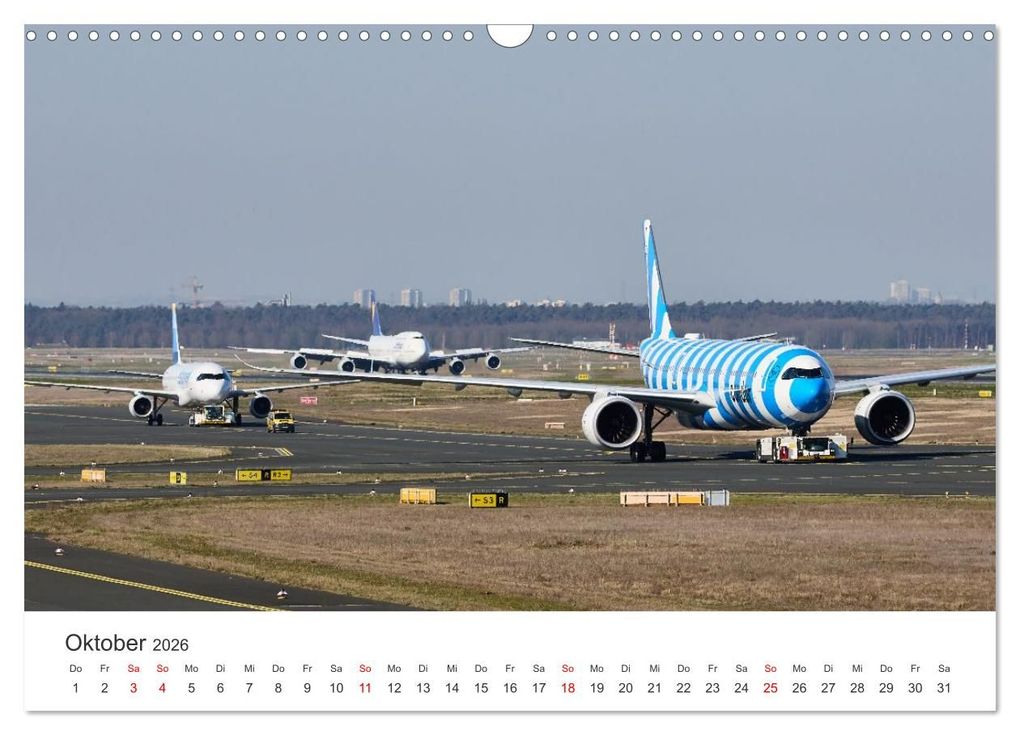 Weitere Ansicht: Frankfurt Airport - EDDF (Wandkalender 2026 DIN A3 quer), CALVENDO Monatskalender | Michael Knebel, Calvendo