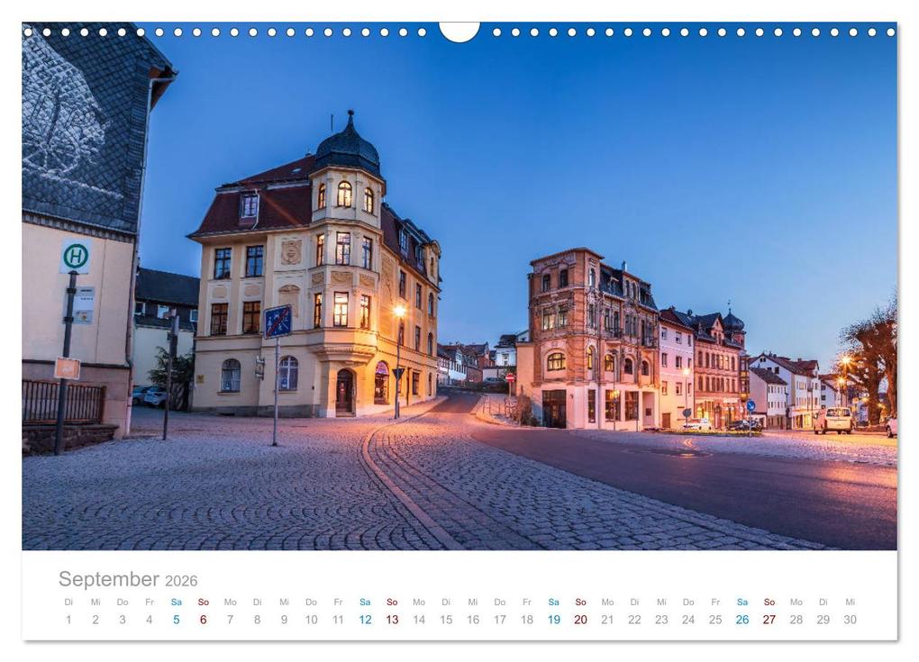 Weitere Ansicht: Sonneberg - Spielzeugstadt im Thüringer Wald (Wandkalender 2026 DIN A3 quer), CALVENDO Monatskalender | Val Thoermer, Calvendo