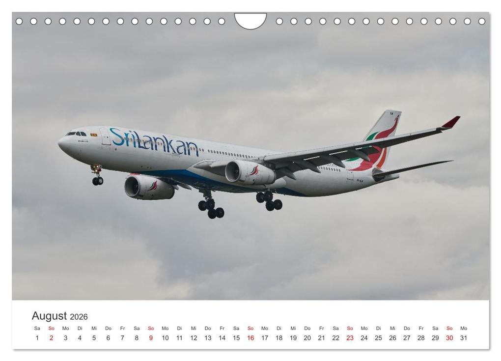 Weitere Ansicht: Frankfurt Airport - EDDF (Wandkalender 2026 DIN A4 quer), CALVENDO Monatskalender | Michael Knebel, Calvendo