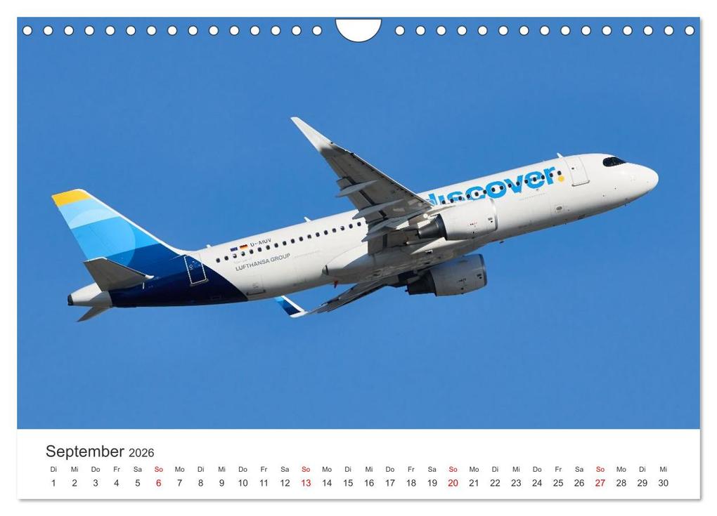 Weitere Ansicht: Frankfurt Airport - EDDF (Wandkalender 2026 DIN A4 quer), CALVENDO Monatskalender | Michael Knebel, Calvendo