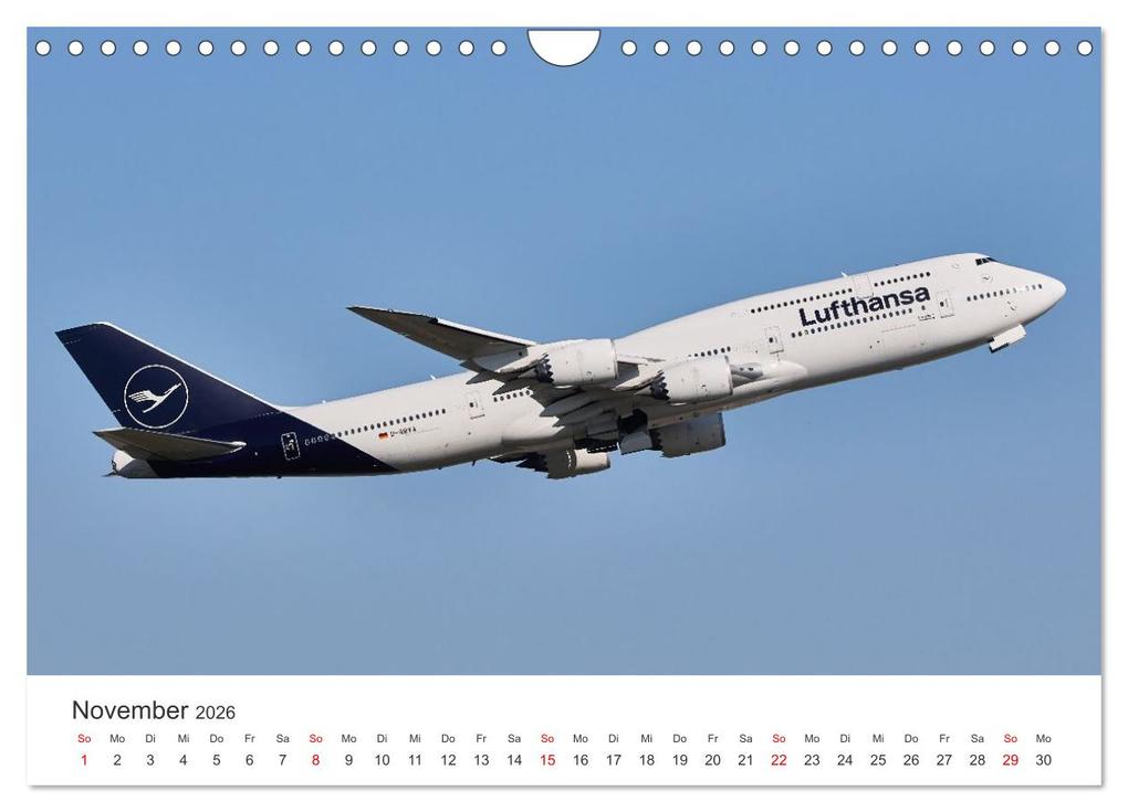 Weitere Ansicht: Frankfurt Airport - EDDF (Wandkalender 2026 DIN A4 quer), CALVENDO Monatskalender | Michael Knebel, Calvendo