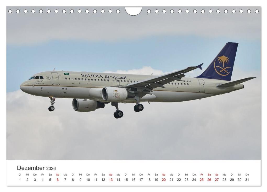Weitere Ansicht: Frankfurt Airport - EDDF (Wandkalender 2026 DIN A4 quer), CALVENDO Monatskalender | Michael Knebel, Calvendo