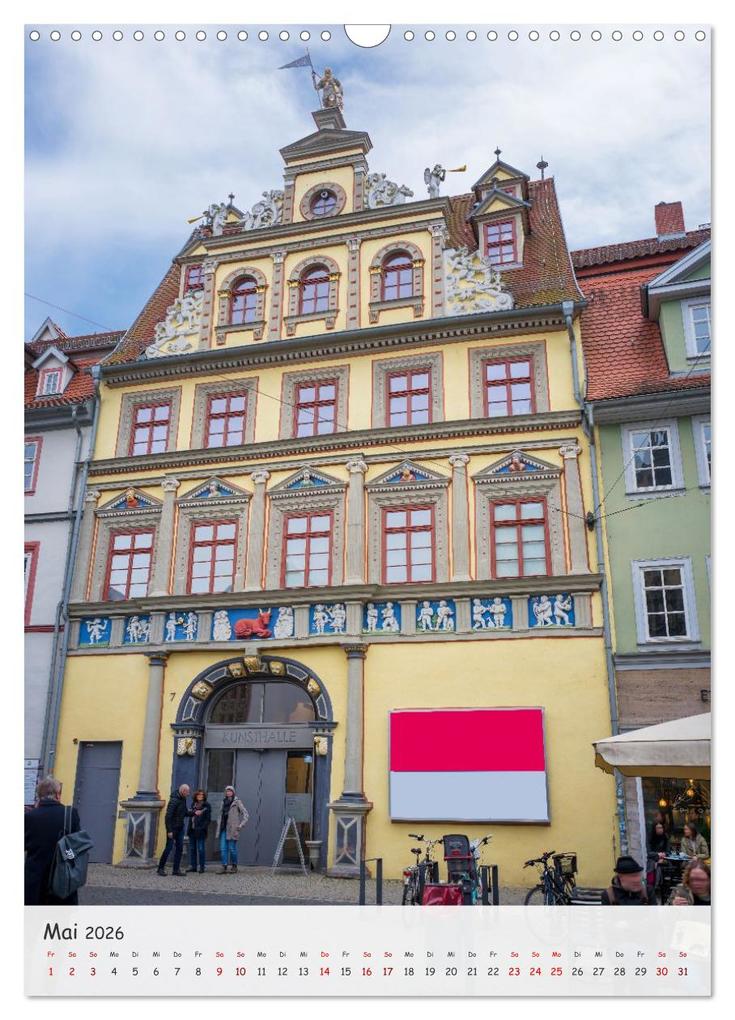 Weitere Ansicht: Erfurt - Zwischen Dom und Krämerbrücke (Wandkalender 2026 DIN A3 hoch), CALVENDO Monatskalender | Thomas Bugdoll, Calvendo