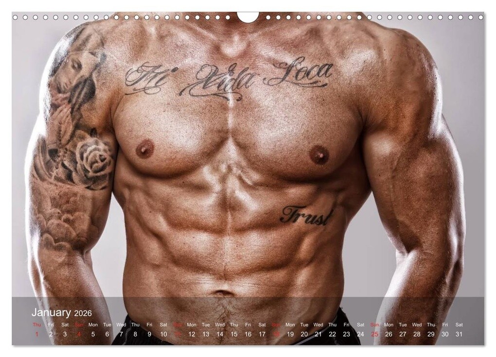 Weitere Ansicht: Erotica Gladiators & Angels (Wall Calendar 2026 DIN A3 landscape), CALVENDO 12 Month Wall Calendar | Calvendo, Elisabeth Stanzer