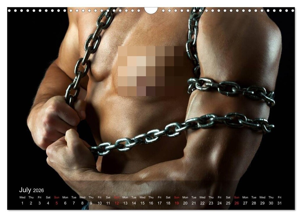 Weitere Ansicht: Erotica Gladiators & Angels (Wall Calendar 2026 DIN A3 landscape), CALVENDO 12 Month Wall Calendar | Calvendo, Elisabeth Stanzer
