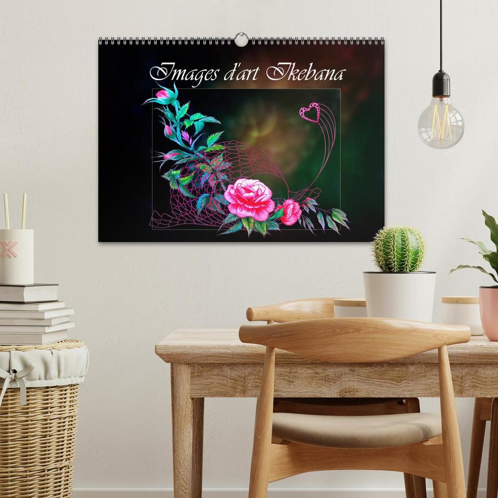 Weitere Ansicht: Images d'art Ikebana (Calendrier mural 2026 DIN A3 vertical), CALVENDO calendrier mensuel | Calvendo, Dusanka Djeric