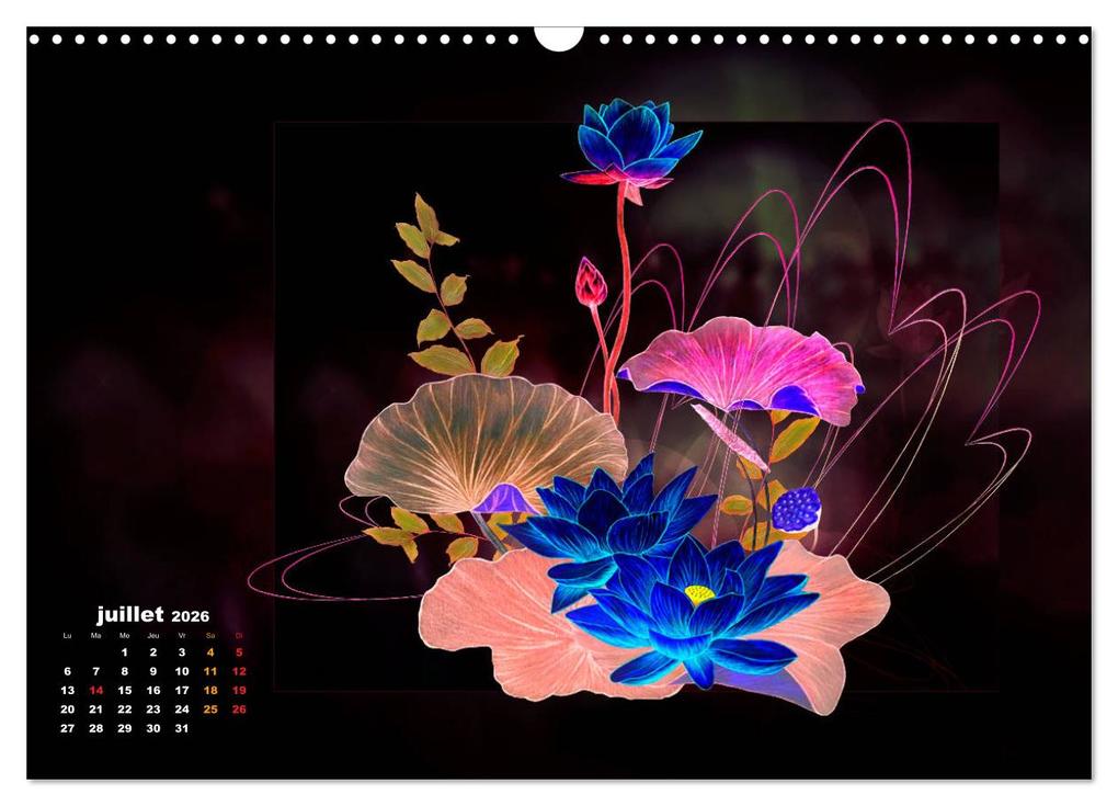 Weitere Ansicht: Images d'art Ikebana (Calendrier mural 2026 DIN A3 vertical), CALVENDO calendrier mensuel | Calvendo, Dusanka Djeric