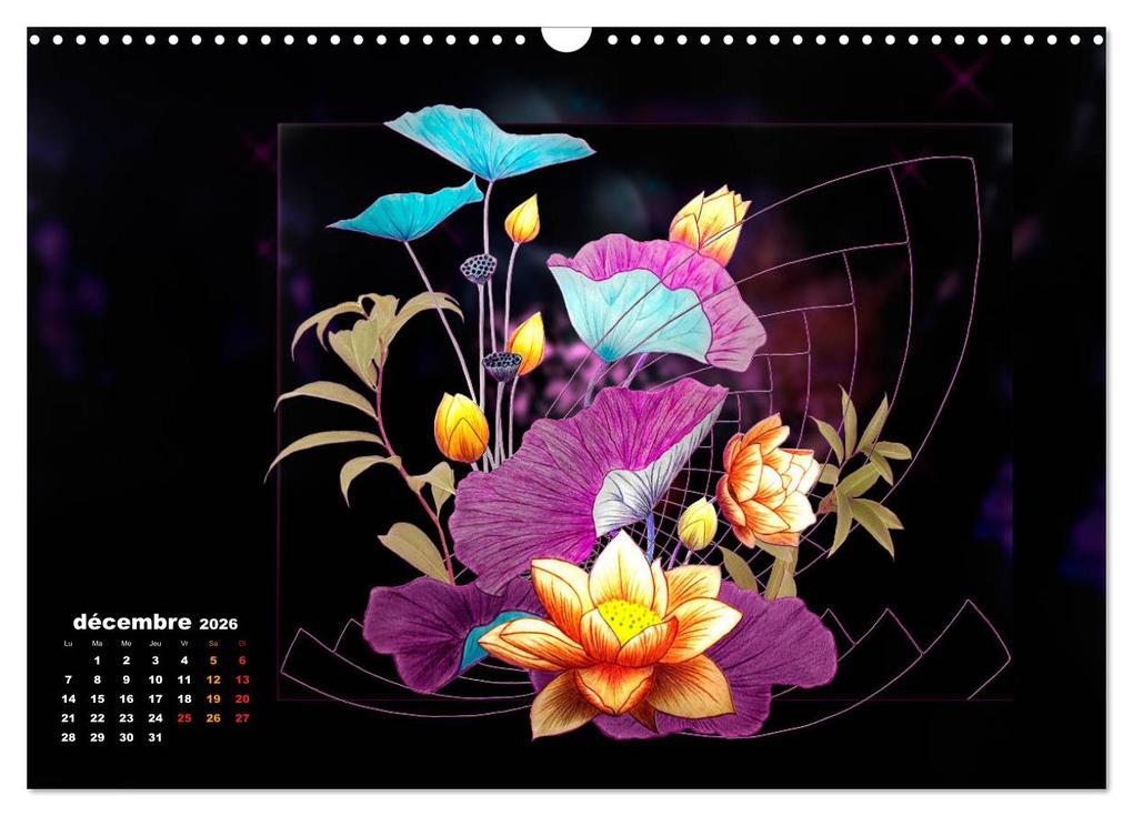 Weitere Ansicht: Images d'art Ikebana (Calendrier mural 2026 DIN A3 vertical), CALVENDO calendrier mensuel | Calvendo, Dusanka Djeric