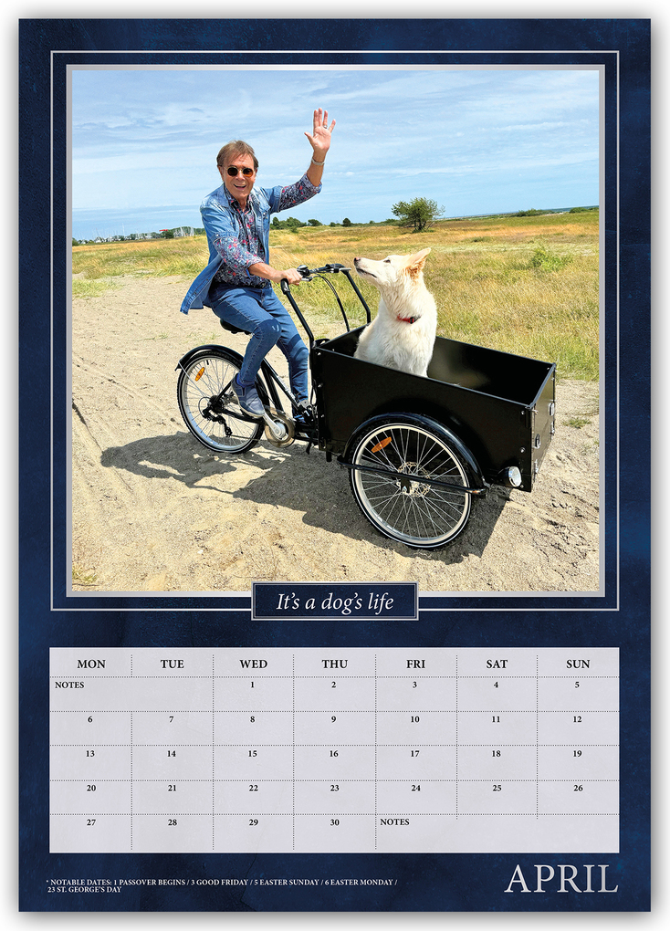 Weitere Ansicht: Cliff Richard 2026 - A3-Posterkalender | Danilo