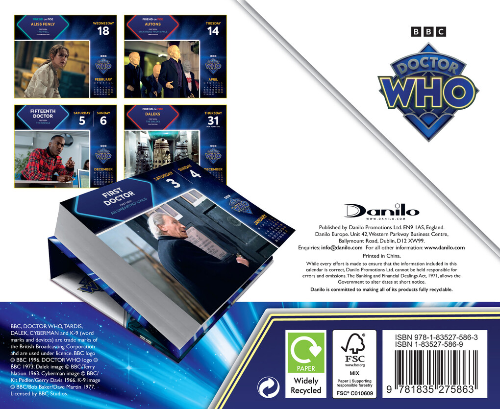 Weitere Ansicht: Doctor Who 2026 | Danilo Promotions Ltd