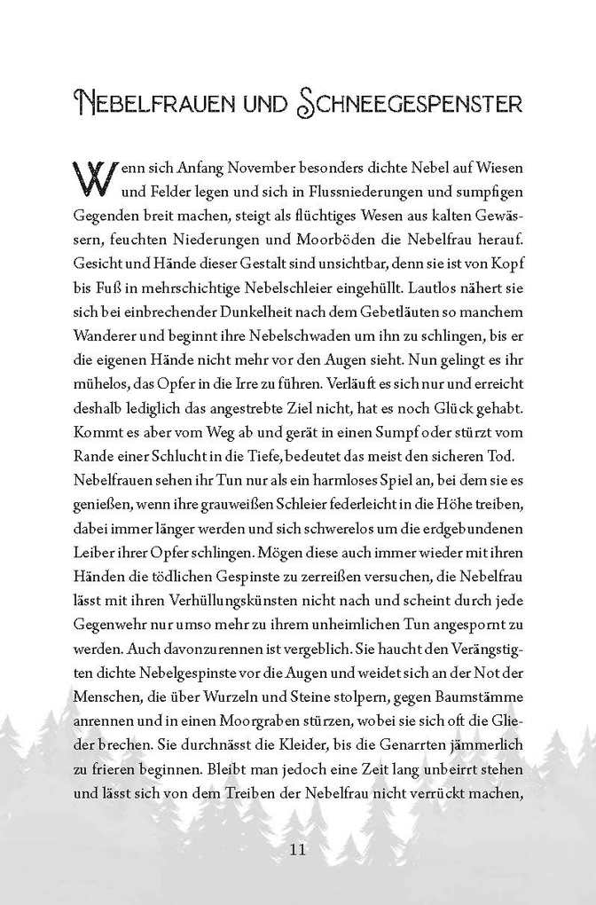 Weitere Ansicht: Von Nebelfrauen und Schneegespenstern | Alfons Schweiggert