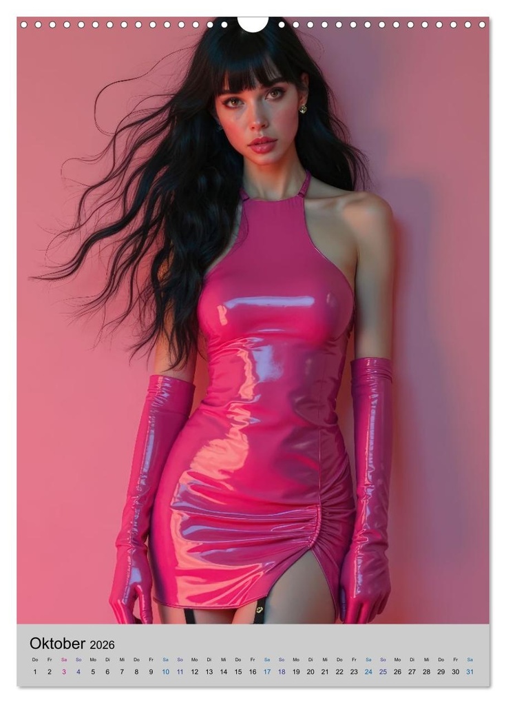 Weitere Ansicht: Glamour & Latex (Wandkalender 2026 DIN A3 hoch), CALVENDO Monatskalender | Ally Bee, Calvendo
