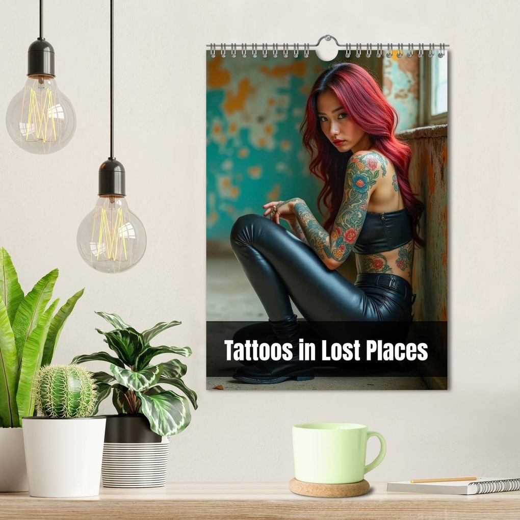 Weitere Ansicht: Tattoos in Lost Places (Wandkalender 2026 DIN A4 hoch), CALVENDO Monatskalender | Ally Bee, Calvendo