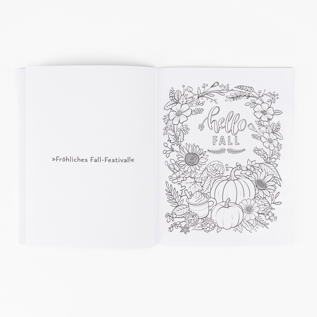 Weitere Ansicht: Meet me in Autumn: Herbstliche Ausmalmomente | Laurie Gilmore