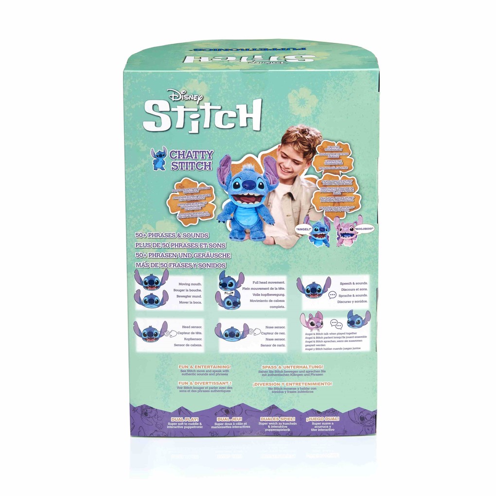 Weitere Ansicht: Disney Real FX Chatty Stitch Puppe, Handpuppe