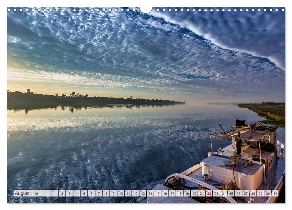 Weitere Ansicht: Stilvolles Segeln auf dem Nil mit einer Dahabeya (Wandkalender 2026 DIN A3 quer), CALVENDO Monatskalender | rsiemer rsiemer, Calvendo, rsiemer