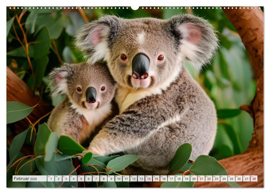 Weitere Ansicht: TIERKINDER Abenteuer Wildnis (Wandkalender 2026 DIN A2 quer), CALVENDO Monatskalender | Melanie Viola, Calvendo