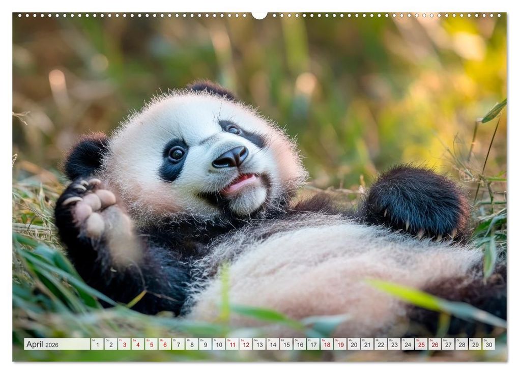 Weitere Ansicht: TIERKINDER Abenteuer Wildnis (Wandkalender 2026 DIN A2 quer), CALVENDO Monatskalender | Melanie Viola, Calvendo