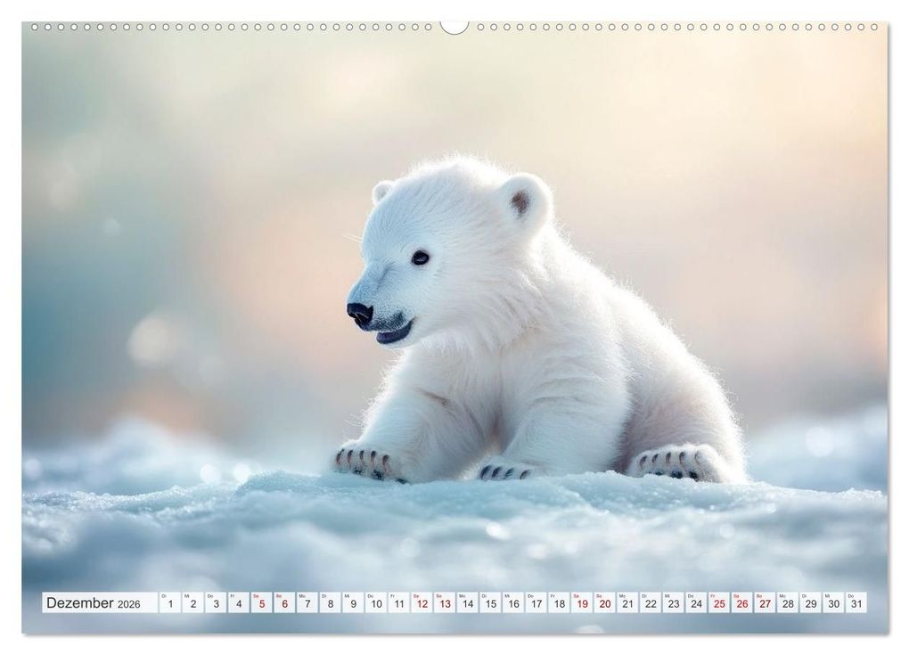 Weitere Ansicht: TIERKINDER Abenteuer Wildnis (Wandkalender 2026 DIN A2 quer), CALVENDO Monatskalender | Melanie Viola, Calvendo