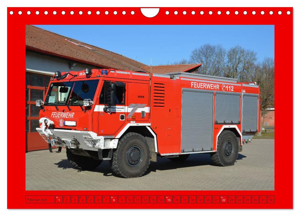 Weitere Ansicht: Einsatzfahrzeuge aus Sachsen und Sachsen-Anhalt (Wandkalender 2026 DIN A4 quer), CALVENDO Monatskalender | Sven Kläser, Calvendo