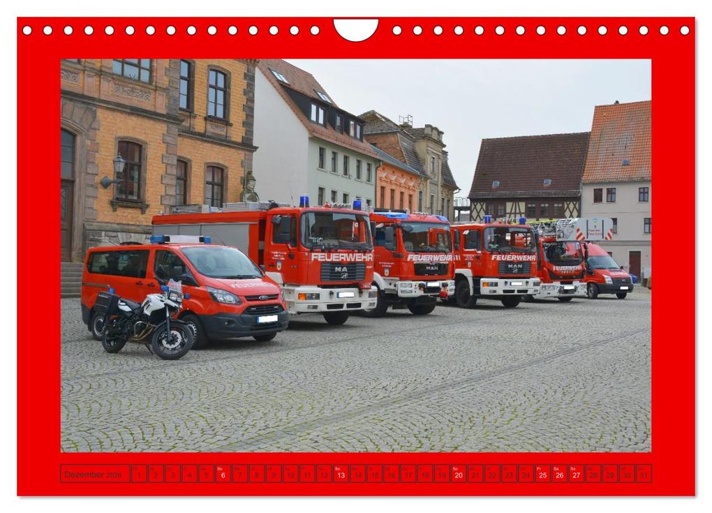 Weitere Ansicht: Einsatzfahrzeuge aus Sachsen und Sachsen-Anhalt (Wandkalender 2026 DIN A4 quer), CALVENDO Monatskalender | Sven Kläser, Calvendo