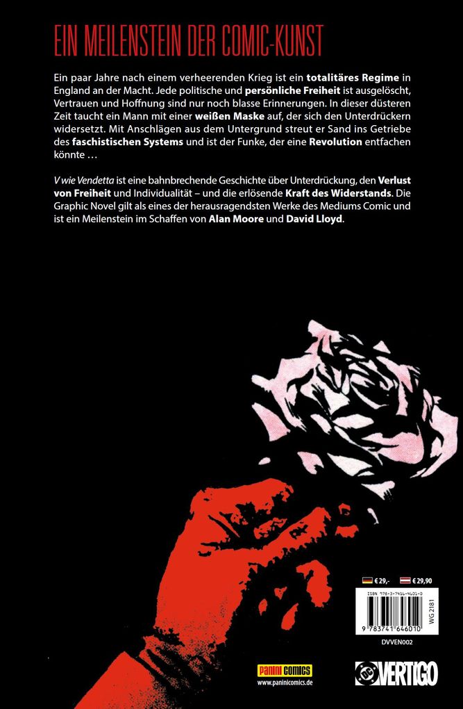 Weitere Ansicht: V wie Vendetta (Neue Edition) | Alan Moore, David Lloyd