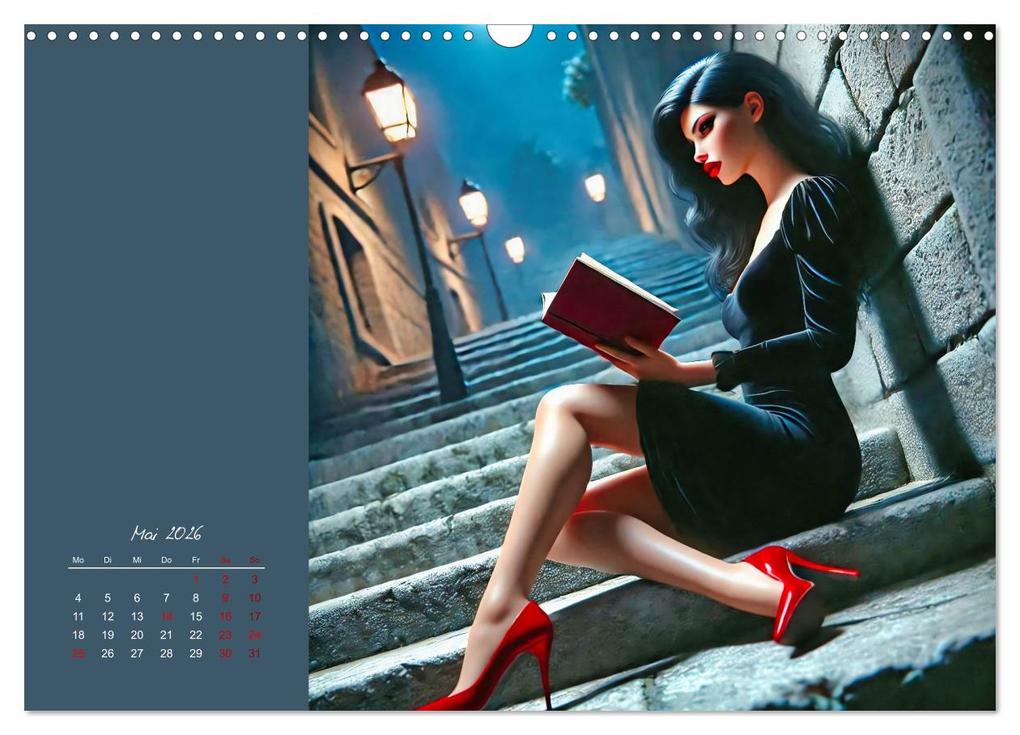 Weitere Ansicht: Stilvoll - Das kleine Schwarze (Wandkalender 2026 DIN A3 quer), CALVENDO Monatskalender | Paul Michalzik, Calvendo