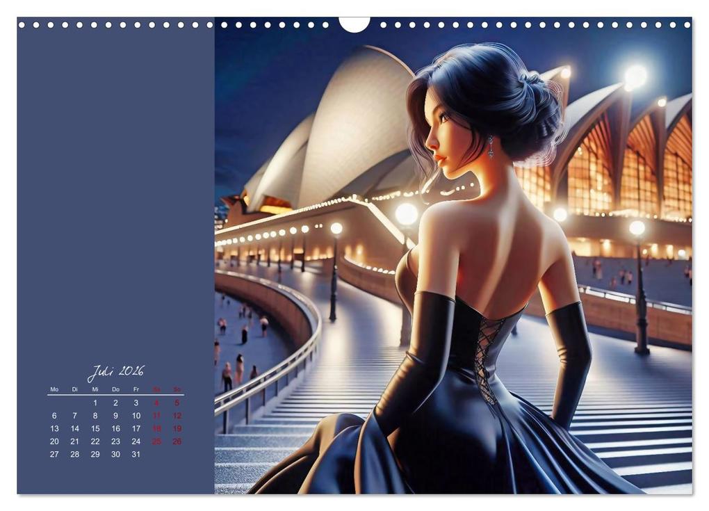 Weitere Ansicht: Stilvoll - Das kleine Schwarze (Wandkalender 2026 DIN A3 quer), CALVENDO Monatskalender | Paul Michalzik, Calvendo