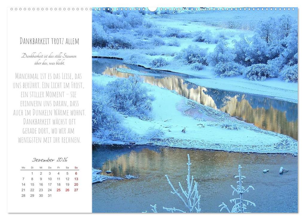 Weitere Ansicht: Was uns trägt, wenn alles wankt. Über das Wachsen an Krisen (hochwertiger Premium Wandkalender 2026 DIN A2 quer), Kunstdruck in Hochglanz | Michaela Spreider, Calvendo