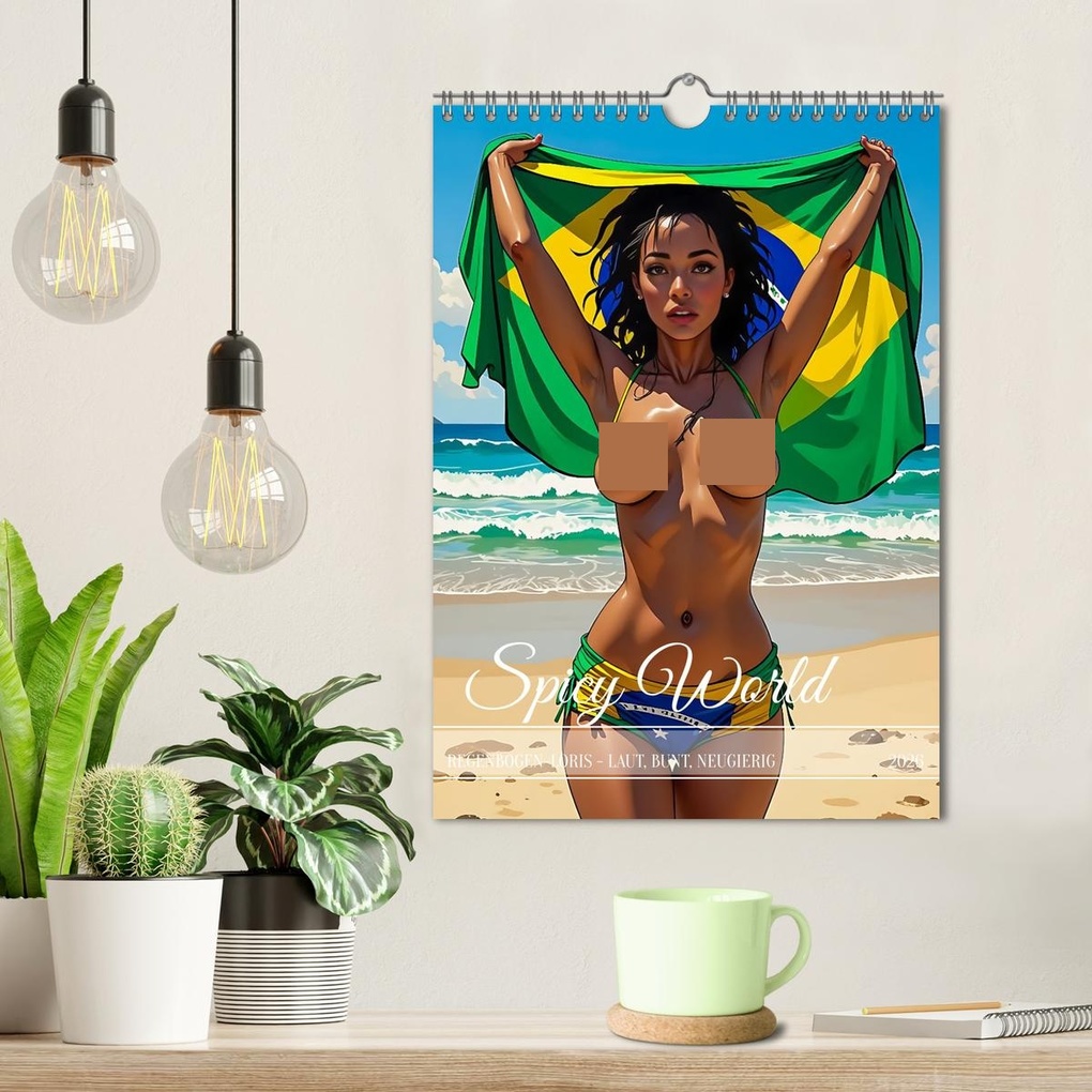 Weitere Ansicht: Spicy World - Sonne, Lust und Rio de Janeiro (Wandkalender 2026 DIN A4 hoch), CALVENDO Monatskalender | pixs:sell pixs:sell, Calvendo, pixs:sell, Sell Pixs:Sell