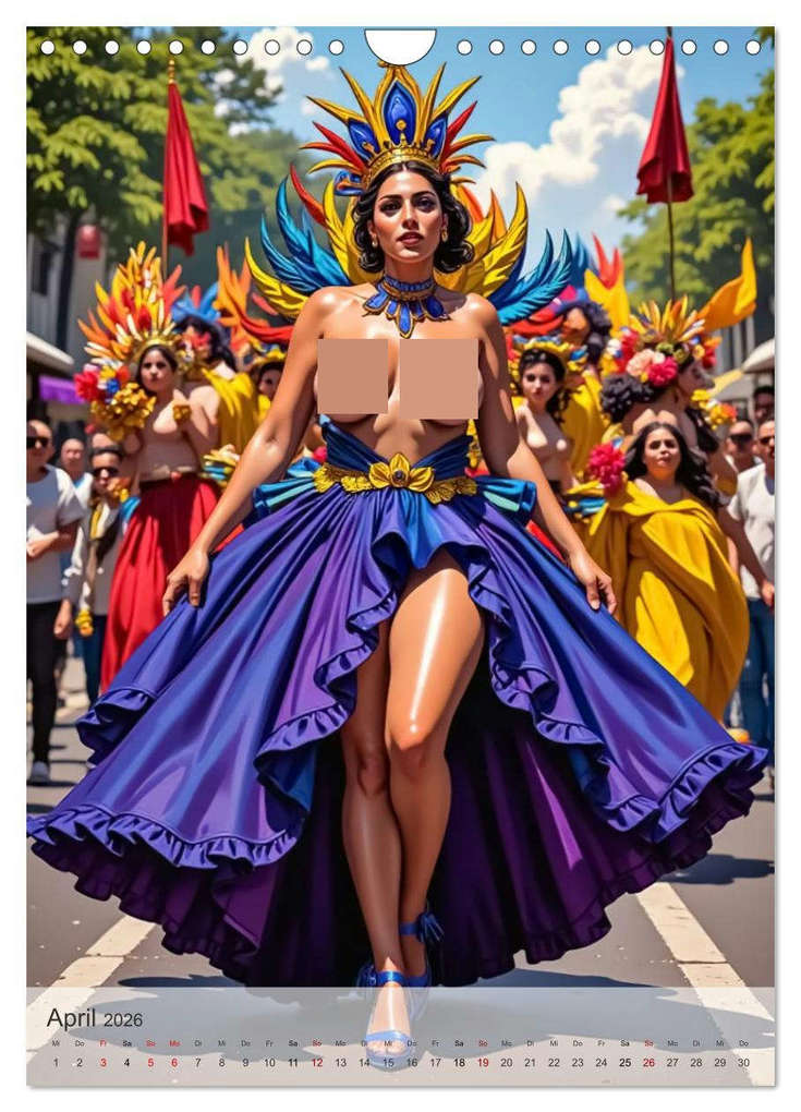 Weitere Ansicht: Spicy World - Sonne, Lust und Rio de Janeiro (Wandkalender 2026 DIN A4 hoch), CALVENDO Monatskalender | pixs:sell pixs:sell, Calvendo, pixs:sell, Sell Pixs:Sell