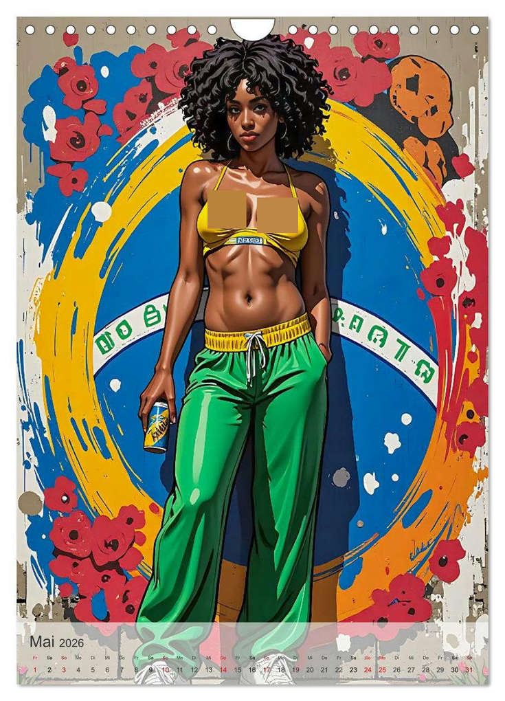 Weitere Ansicht: Spicy World - Sonne, Lust und Rio de Janeiro (Wandkalender 2026 DIN A4 hoch), CALVENDO Monatskalender | pixs:sell pixs:sell, Calvendo, pixs:sell, Sell Pixs:Sell