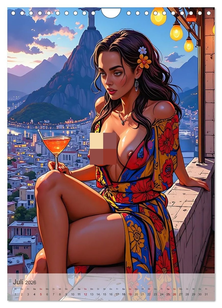 Weitere Ansicht: Spicy World - Sonne, Lust und Rio de Janeiro (Wandkalender 2026 DIN A4 hoch), CALVENDO Monatskalender | pixs:sell pixs:sell, Calvendo, pixs:sell, Sell Pixs:Sell