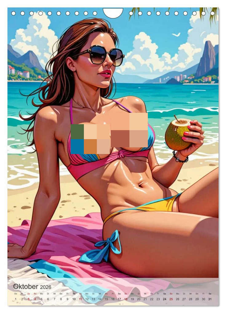 Weitere Ansicht: Spicy World - Sonne, Lust und Rio de Janeiro (Wandkalender 2026 DIN A4 hoch), CALVENDO Monatskalender | pixs:sell pixs:sell, Calvendo, pixs:sell, Sell Pixs:Sell