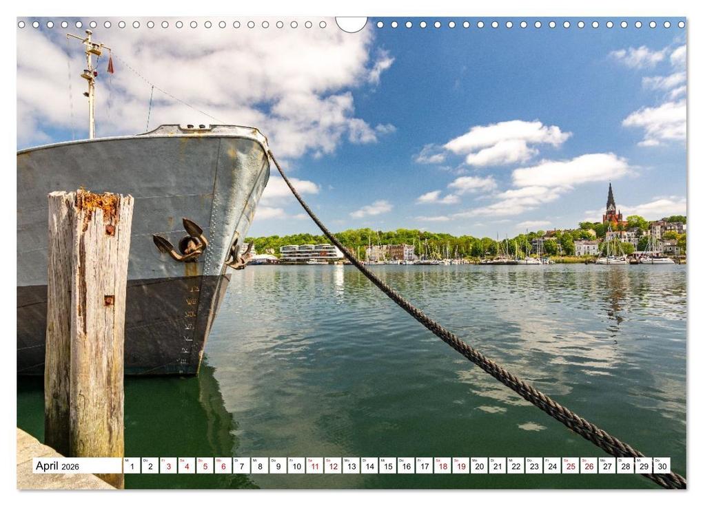 Weitere Ansicht: Flensburger Förde: Eine Reise durch Deutschlands hohen Norden (Wandkalender 2026 DIN A3 quer), CALVENDO Monatskalender | fotosvonlucke fotosvonlucke, Calvendo, fotosvonlucke