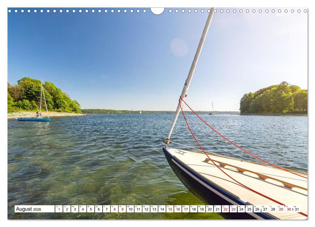 Weitere Ansicht: Flensburger Förde: Eine Reise durch Deutschlands hohen Norden (Wandkalender 2026 DIN A3 quer), CALVENDO Monatskalender | fotosvonlucke fotosvonlucke, Calvendo, fotosvonlucke