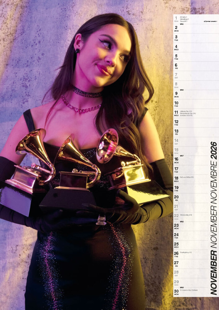 Weitere Ansicht: Olivia Rodrigo Kalender 2026