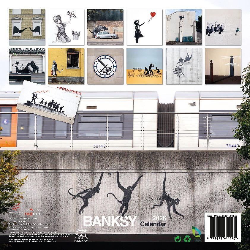 Weitere Ansicht: Banksy Kalender 2026 | Robin Banksy