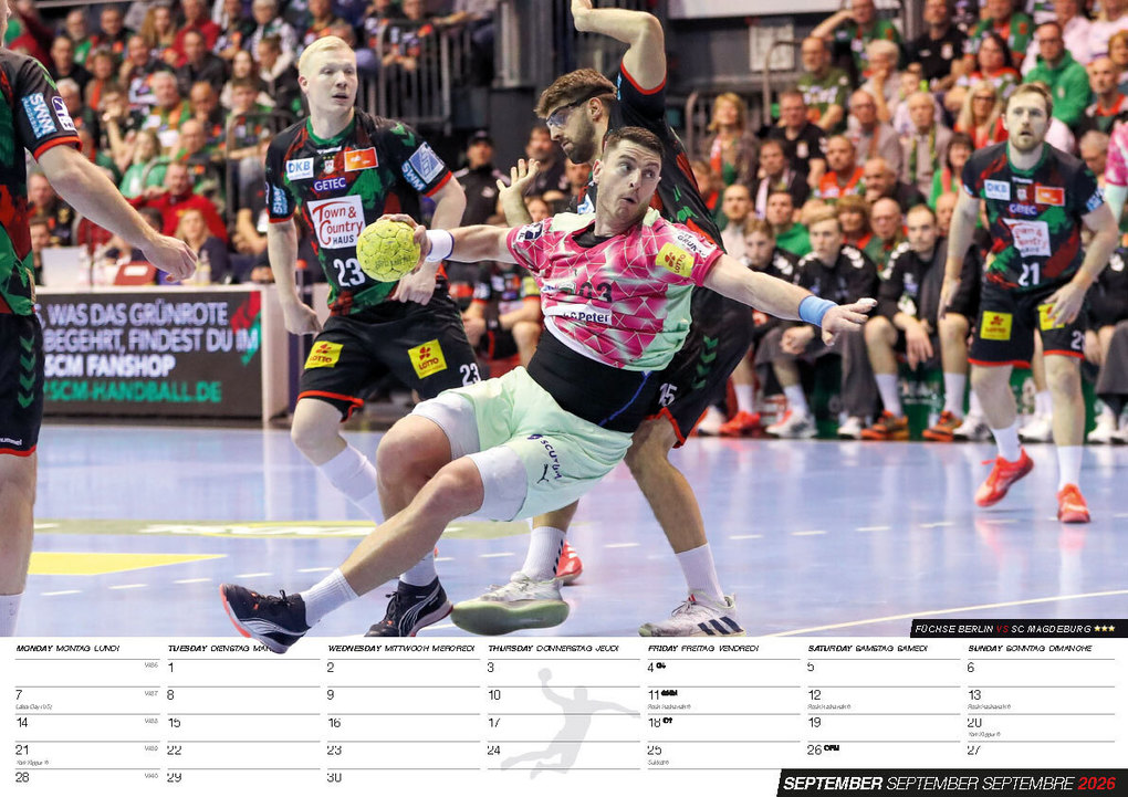 Weitere Ansicht: Handball Kalender 2026