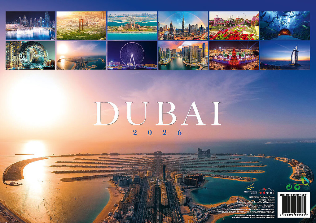 Weitere Ansicht: Dubai 2026 Offizieller Kalender | David R. Lindner
