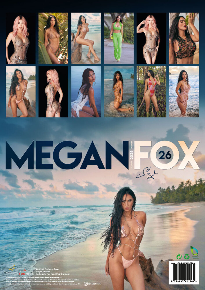 Weitere Ansicht: Megan Fox 2026 Kalender