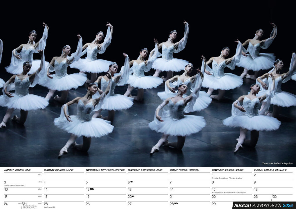 Weitere Ansicht: Ballett Kalender 2026