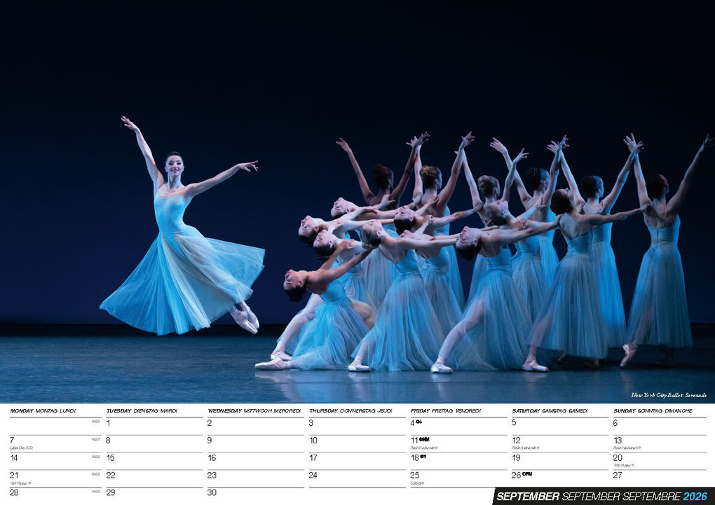 Weitere Ansicht: Ballett Kalender 2026
