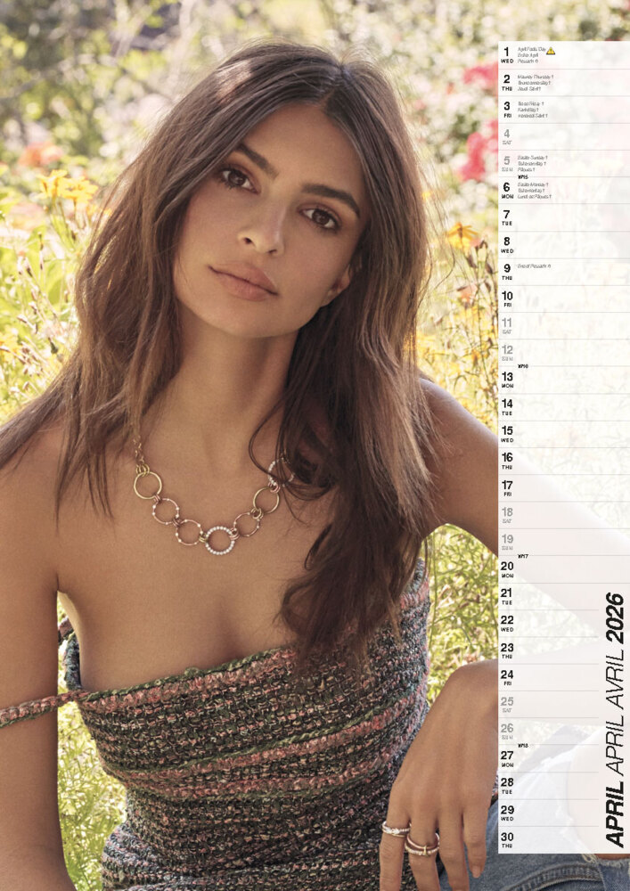 Weitere Ansicht: Emily Ratajkowski Kalender 2026
